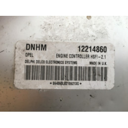 ECU MOTOR DELPHI DELCO HSFI-2.1 OPEL 12214860 DNHM