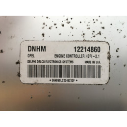 ECU MOTOR DELPHI DELCO HSFI-2.1 OPEL 12214860 DNHM