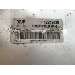 ECU MOTOR DELPHI DELCO HSFI-2.1 OPEL 12242020 DZJR