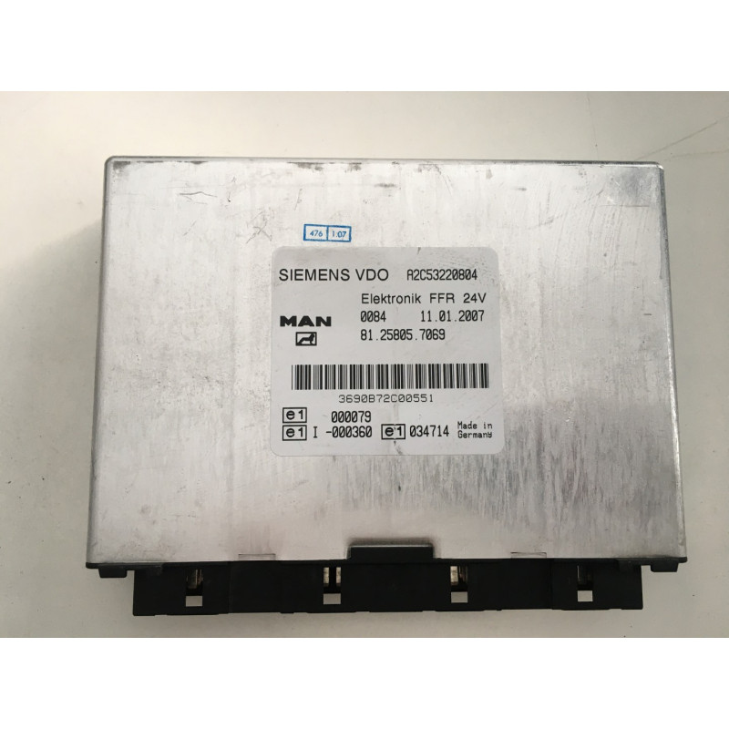 ECU FFR VDO A2C53220804 MAN 81.25805.7069