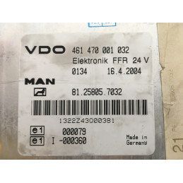 ECU FFR VDO 461470001032 MAN 81.25805.7032