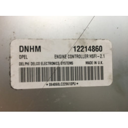 ECU MOTOR DELPHI DELCO HSFI-2.1 OPEL 12214860 DNHM