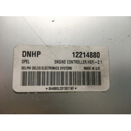 ECU MOTOR DELPHI DELCO HSFI-2.1 OPEL 12214880 DNHP