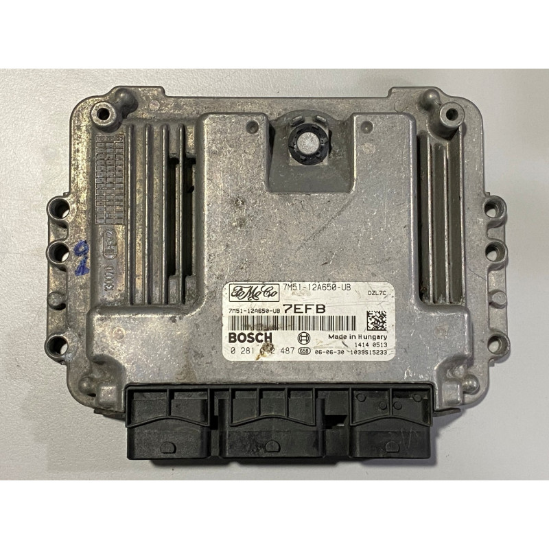 ECU MOTOR BOSCH EDC16C34-4.33 0281012487 FORD 7M51-12A650-UB 7EFB