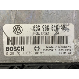 BOSCH EDC16U1 0281011364 AUDI 03G906016G