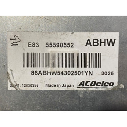 ECU MOTOR ACDELCO E83 OPEL 55590552 ABHW