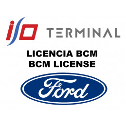 I/O TERMINAL FORD BCM SOFTWARE LICENSE