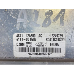 ECU MOTOR DELPHI E2U9A R0411C018D FORD 4S71-12A650-AC DZHM