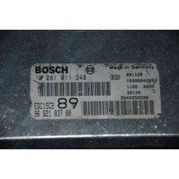 ECU BOSCH EDC15C2-11.2 0281011248 PEUGEOT 307 2.0 HDI 9652183780 - WITH DISABLED IMMOBILIZER (IMMO OFF)