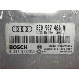 ECU MOTOR BOSCH EDC15VM+2.M5 0281011255 VAG 8E0907401M