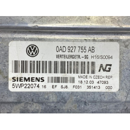 ECU CAJA CAMBIOS SIEMENS 5WP22074 VAG 0AD927755AB