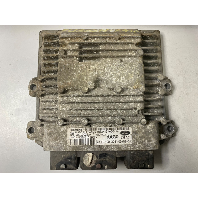 ECU MOTOR SIEMENS SID 802 5WS40031A-T FORD 2N1A-12A650-AA