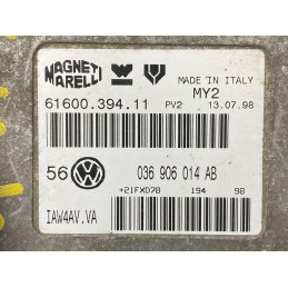 ECU MOTOR MAGNETI MARELLI IAW 4AV.VA 61600.394.11 VAG 036906014AB