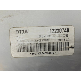 ECU MOTOR DELPHI DELCO MT35E OPEL 12230740 DTXW - CON PIN CODE