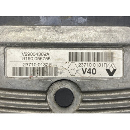 ECU MOTOR VALEO V40 V29004369A RENAULT 237100131R 237100132R