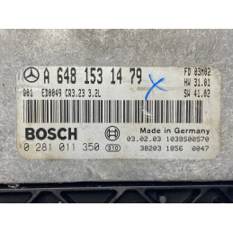 ECU MOTOR BOSCH EDC16C2-7.23 0281011350 MERCEDES A6481531479