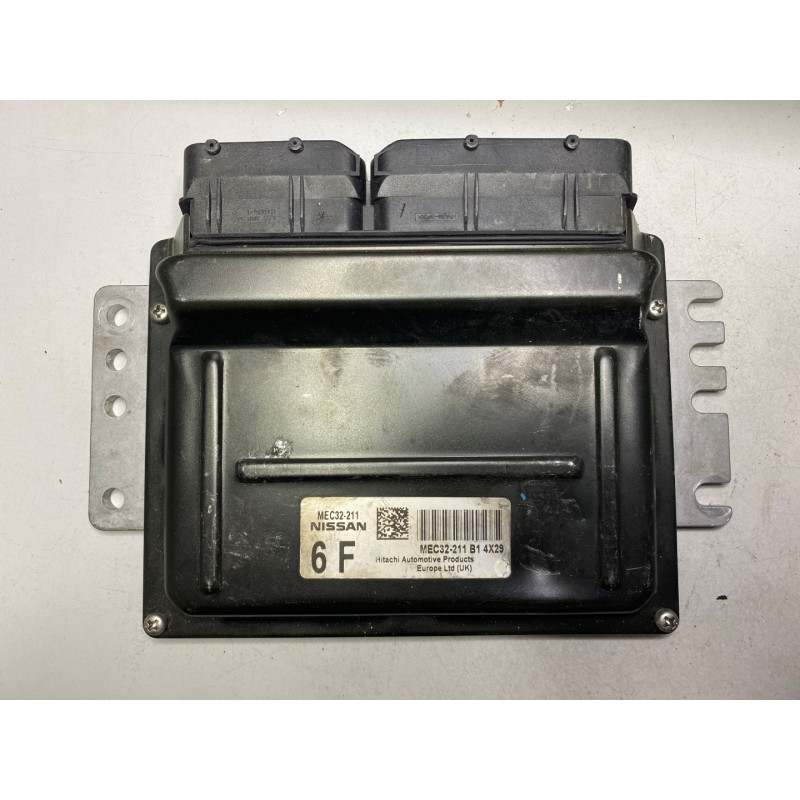 ECU MOTOR HITACHI NISSAN ALMERA II (N16) 1.5i 72KW 98CV MEC32-211 B1 4X29 6F