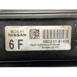 ECU MOTOR HITACHI NISSAN ALMERA II (N16) 1.5i 72KW 98CV MEC32-211 B1 4X29 6F