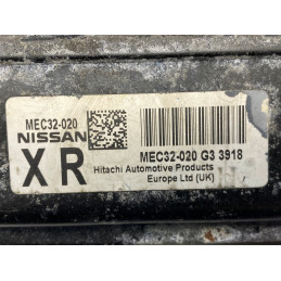 ECU MOTOR HITACHI NISSAN MICRA III (K12) 1.0i 48KW 65CV MEC32-020 G3 3918 XR