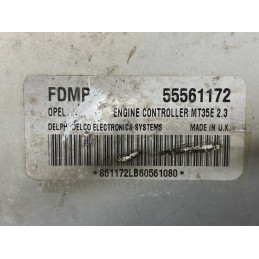 ECU MOTOR DELPHI DELCO MT35E 2.3 OPEL 55561172 FDMP