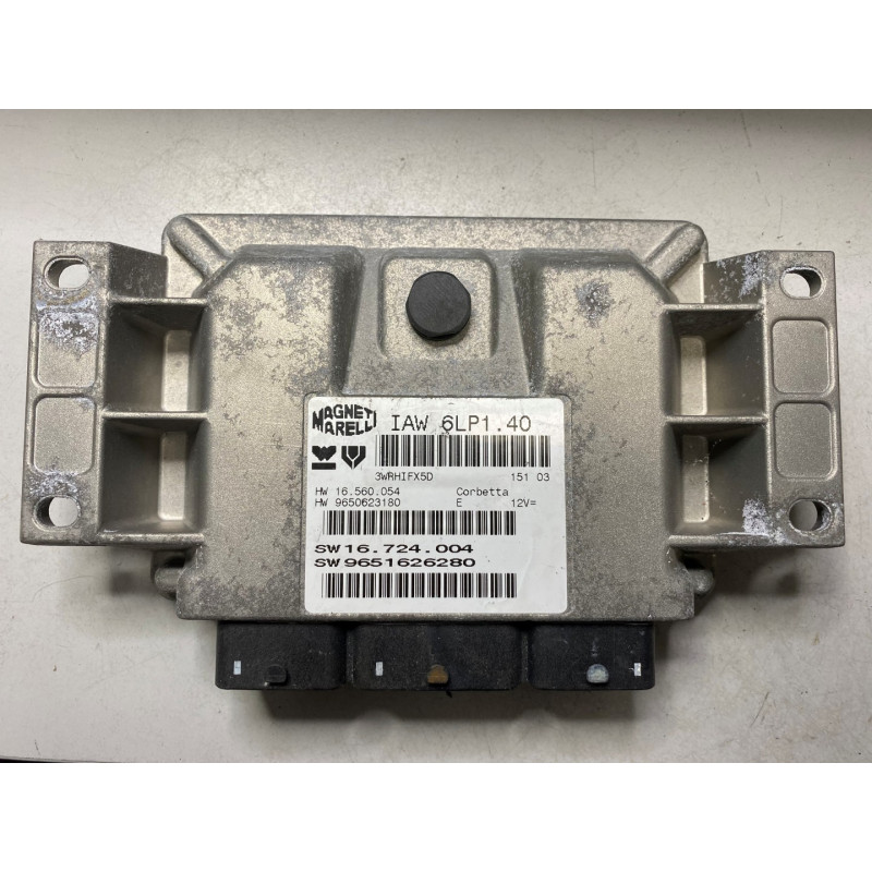 ECU MAGNETI MARELLI IAW 6LP1.40 16.560.054 PEUGEOT 307 CC 2.0i 136HP HW 9650623180 SW 9651626280 - WITH DISABLED IMMOBILIZER ECU MAGNETI MARELLI IAW 6LP1.40 16.560.054 PEUGEOT 307 CC 2.0i 136HP HW 9650623180 SW 9651626280 - WITH DISABLED IMMOBILIZER
