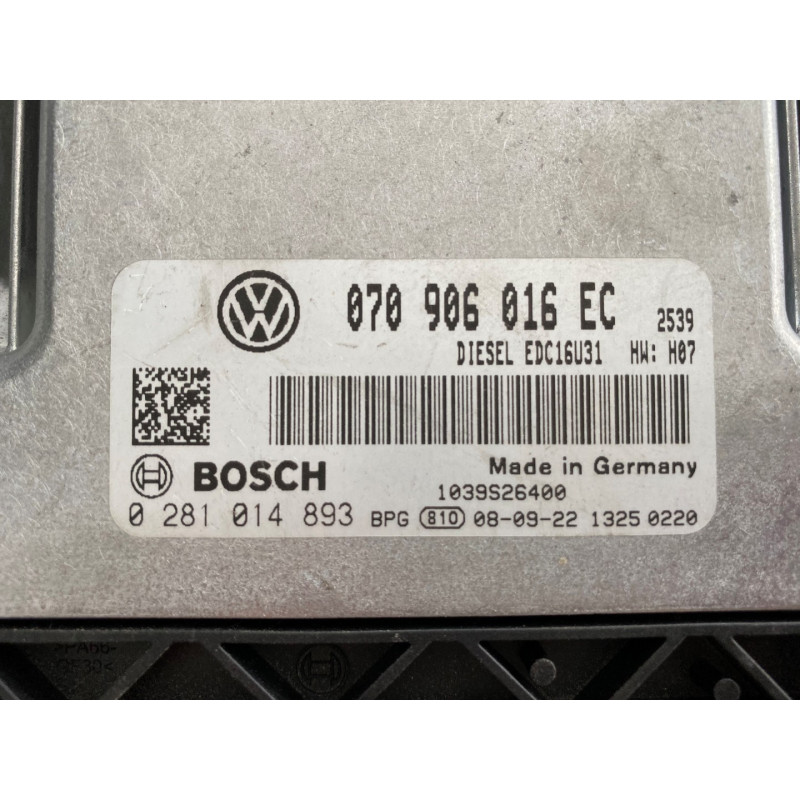 Forfait Reprogrammation Calculateur Bosch EDC16U31 - Jeep Compass 2.0L CRC - Suppression Anti-démarrage