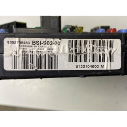 BSI S03-00 SIEMENS S120104600M PEUGEOT 407 I (D2) 9655708480 - SW 9662939480 / 07.0C / 070C - VIRGEN