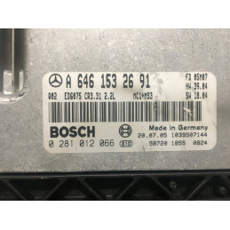 ECU MOTOR BOSCH EDC16C2-7.31 0281012066 MERCEDES A6461532691