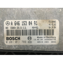 BOSCH EDC15C6 0281011484 MERCEDES A6111530591