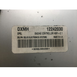 ECU MOTOR DELPHI DELCO HSFI-2.1 OPEL 12242030 DXMH