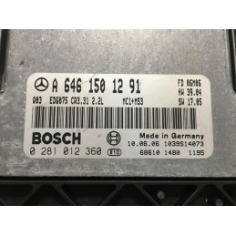 ECU MOTOR BOSCH EDC16C2-7.31 0281012360 MERCEDES A6461501291