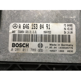 BOSCH EDC15C6 0281011484 MERCEDES A6111530591