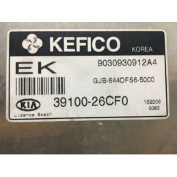 ECU MOTOR KEFICO M7.9.8 9030930912A4 KIA 39100-26CF0