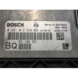 ECU MOTOR BOSCH EDC16C9-3.22 0281012548 OPEL 55198921 BQ