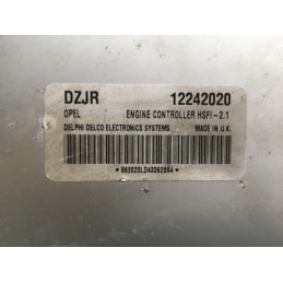 ECU MOTOR DELPHI DELCO HSFI-2.1 OPEL 12242020 DZJR