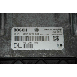 ECU MOTOR BOSCH EDC16C39 0281012869 OPEL 55201790