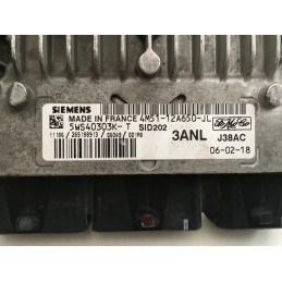 ECU MOTOR SIEMENS SID 202 5WS40303K-T FORD 4M51-12A650-JL 3ANL