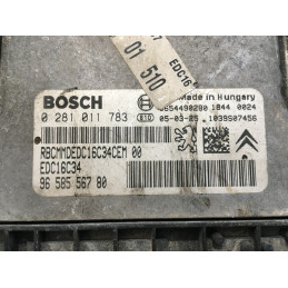 ECU MOTOR BOSCH EDC16C34-2.50 0281011783 PSA 9658556780