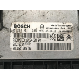 ECU MOTOR BOSCH EDC16C34-2.50 0281011785 PSA 9658556880