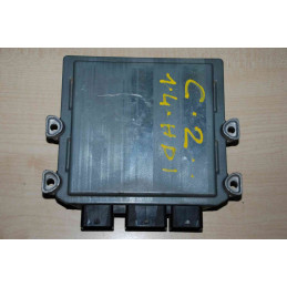 ECU MOTOR SIEMENS SID 804 5WS40111C-T PSA HW 9648624280 SW 9653447380 - CON INMOVILIZADOR ANULADO (INMO / IMMO OFF)