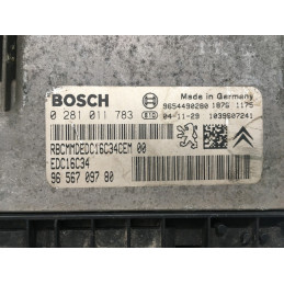 BOSCH EDC15C3 0281011101 RENAULT 8200163528