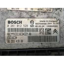 ECU MOTOR BOSCH EDC16C34-4.61 0281012528 PSA 9659341880