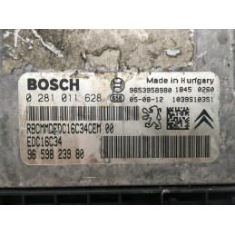 ECU MOTOR BOSCH EDC16C34-2.10 0281011628 PSA 9659823980