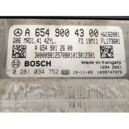 BOSCH EDC15C6 0281011484 MERCEDES A6111530591