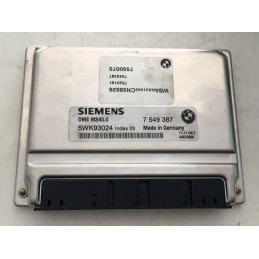 ECU MOTOR SIEMENS MS45.0 5WK93024 BMW 7549387