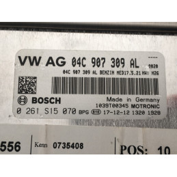 ECU MOTOR BOSCH  MED17.5.21 0261S15070 VAG 04C907309AL