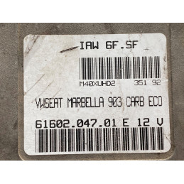 ECU MOTOR MAGNETI MARELLI IAW 6F.SF 61602.047.01 VAG