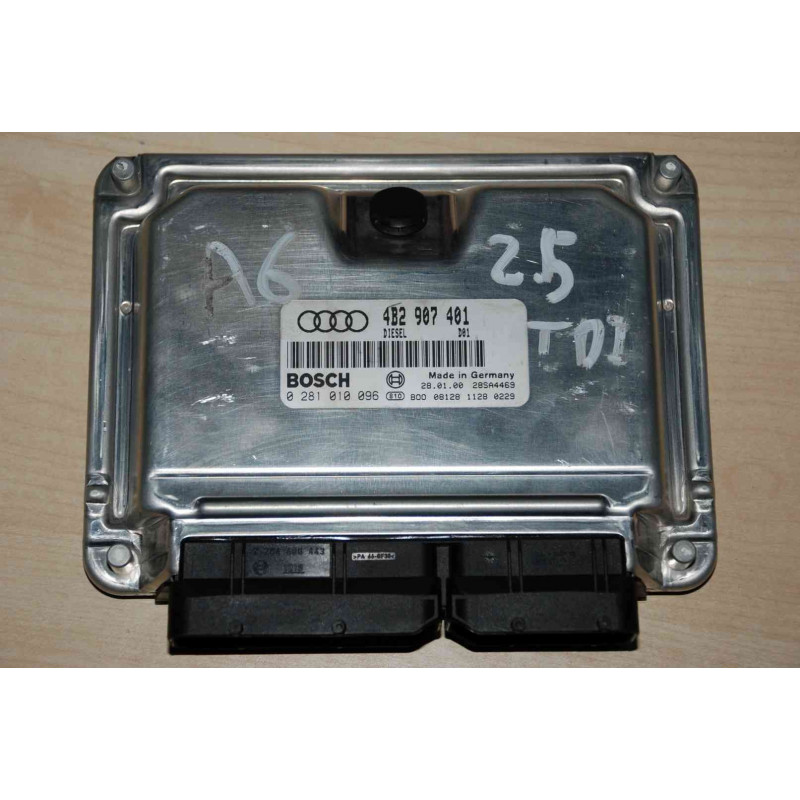 ECU MOTOR BOSCH EDC15VM+ 0281010096 VAG 4B2907401