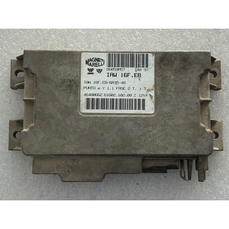 ECU MOTOR MAGNETI MARELLI IAW 16F.EB 6160210200 FIAT 46480662