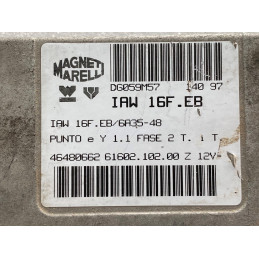 ECU MOTOR MAGNETI MARELLI IAW 16F.EB 6160210200 FIAT 46480662